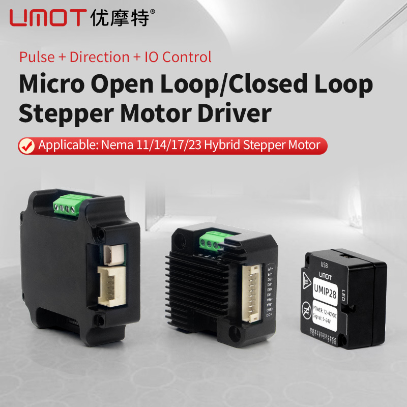 UMOT Nema 11 14 17 23 Kontrol  - Closed Loop Stepper Motor Nema 17 ulasan dan harga
